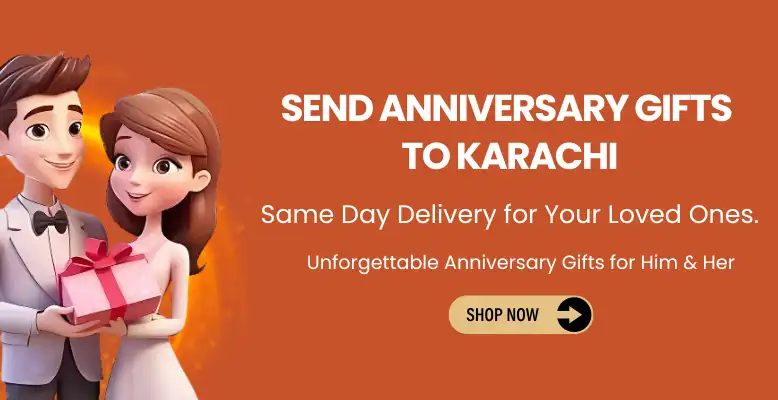 Send Anniversary Gifts to Karachi Same-Day Delivery Send anniversary gifts online with same-day delivery in Karachi – flowers, chocolates, and heartfelt surprises