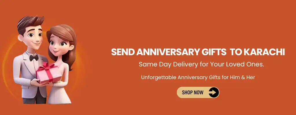 Send Anniversary Gifts to Karachi Same-Day Delivery. Send anniversary gifts online with same-day delivery in Karachi – flowers, chocolates, and heartfelt surprises