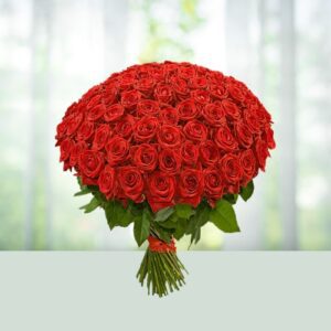 120 Red Roses Bouquet, Same Day online delivery Karachi.