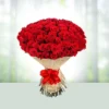 Beautiful 100 Red Roses Bouquet arranged with love, ready to send to Karachi for any special occasion or heartfelt gesture.