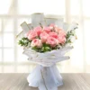 Romantic Pink Fantasy bouquet with free sameday delivery in Karachi and greeting card – perfect gift surprise.