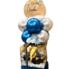 Silver & Blue Theme Acrylic Hamper