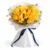Imported 20 Yellow Roses Bouquet with greeting card, perfect gift with free sameday delivery across Karachi.