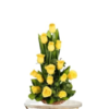 Yellow Roses Basket