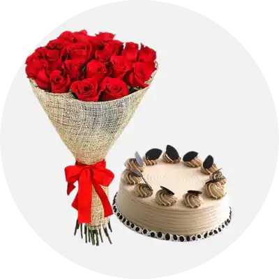 Celebrate any occasion with a beautiful flower bouquet and delicious cake, delivered in Karachi for a sweet, elegant touch.