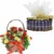 Floral Joy & Chocolate Love – Gifts for Mom basket with fresh roses and Snickers chocolates for Mother’s Day in Karachi.