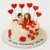 Celebrate your first anniversary with Love in Layers cake, available for online delivery in Karachi with free delivery.