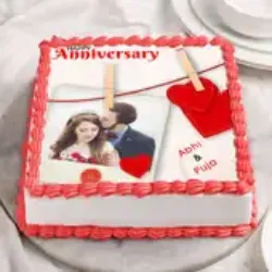 Send Together Forever Anniversary Cake to Karachi for a surprise love celebration. A sweet symbol of love. Free delivery in Karachi. Shop now!