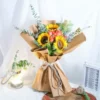Send sunflower bouquet to Karachi with free same-day delivery – Sunshine Bliss Bouquet